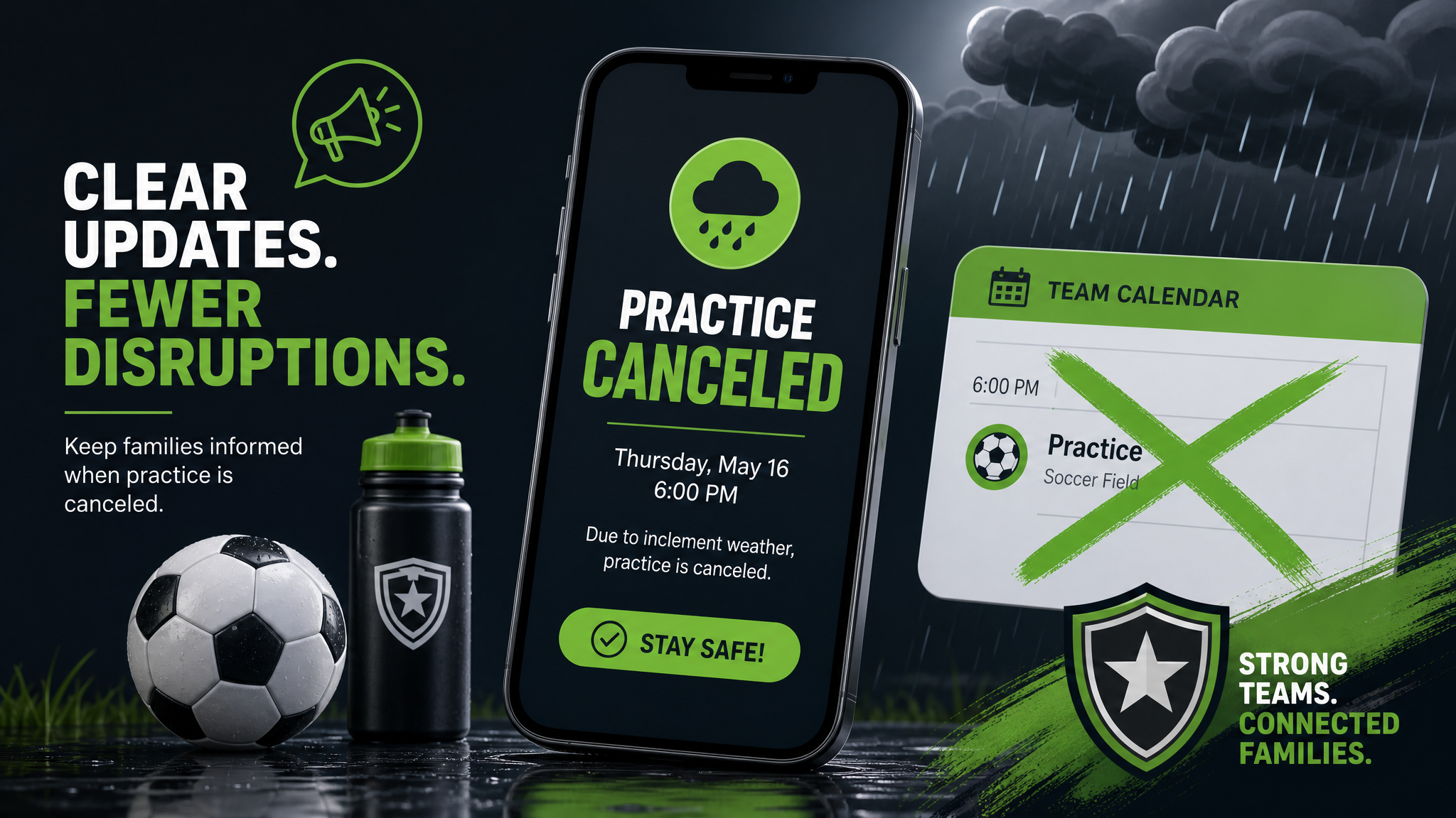 How to Communicate Practice Cancellations